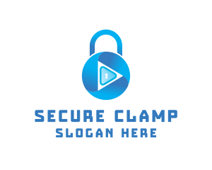 Security Lock Keyhole logo design