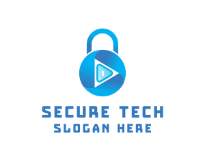 Security - Security Lock Keyhole logo design