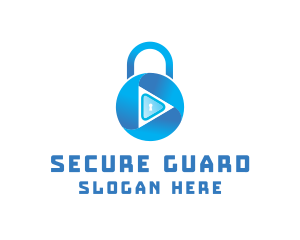 Security - Security Lock Keyhole logo design