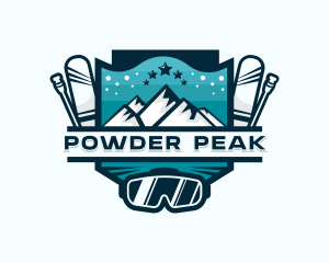 Mountain Ski Sports logo design