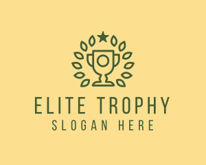 Trophy - Nature Trophy Award logo design