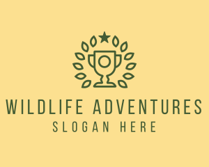 Nature Trophy Award logo design