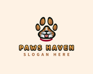 Paw Doggy Pet logo design