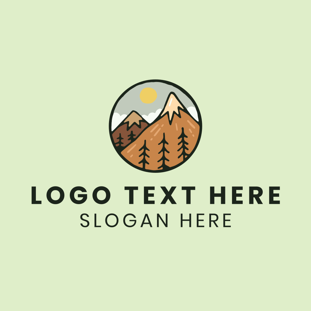 Forest Mountain Peak Logo | BrandCrowd Logo Maker