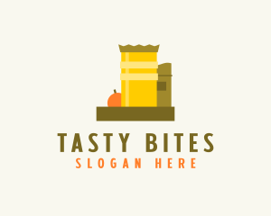 Meal - Grocery Items Beverages logo design