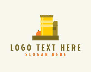 Grocery Items Beverages Logo
