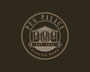 Palace Architecture House logo design