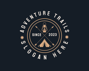 Outdoor Camping Adventure logo design