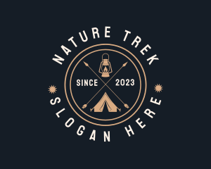 Hike - Outdoor Camping Adventure logo design