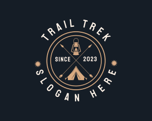 Hike - Outdoor Camping Adventure logo design