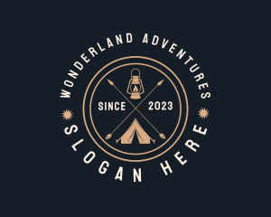 Outdoor Camping Adventure logo design