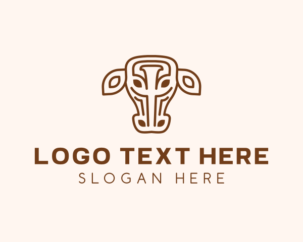 Steak - Farm Barn Livestock Ranch logo design