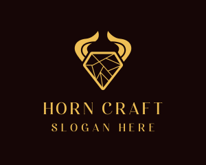 Diamond Horn Jewelry logo design