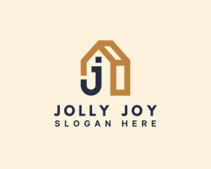 House Realty Letter J logo design