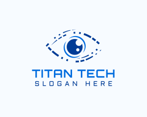 Optic Eye Tech logo design