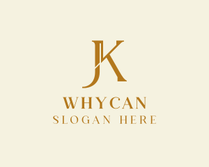 Letter Bi - J & K Monogram logo design