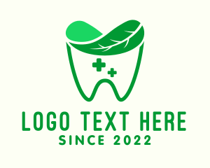 Toothbrush - Herbal Dental Care logo design