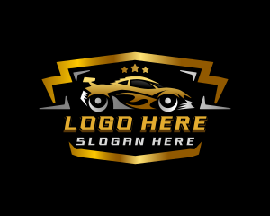 Car Garage Detailing Logo