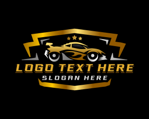 Driving - Car Garage Detailing logo design