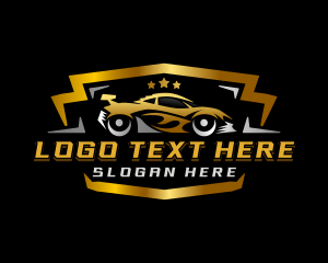 Car Garage Detailing Logo