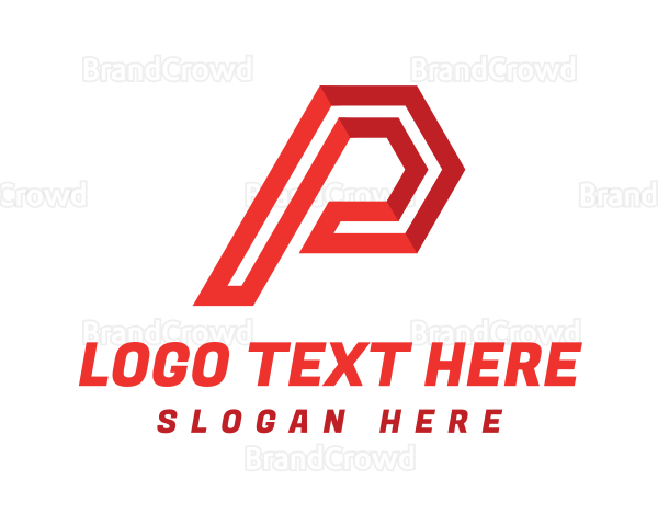 Generic Company Letter P Logo