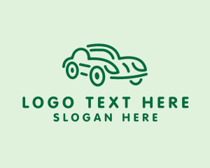 Car Silhouette - Generic Automotive Car logo design