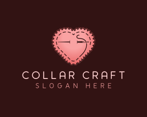 Heart Sewing Tailor logo design