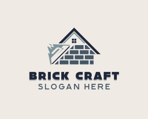 Brickwork - Masonry House Brick logo design