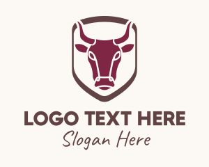 Bull Farm Badge Logo