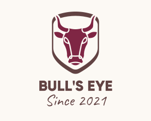 Bull Farm Badge logo design