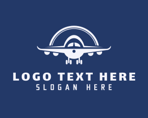 Travel Blogger - Aircraft Tour Guide logo design