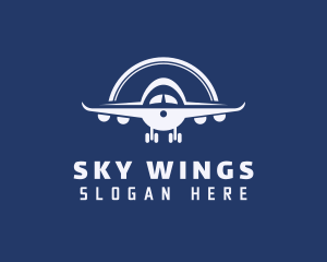 Aircraft - Aircraft Tour Guide logo design