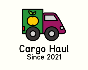 Fruit Delivery Truck logo design