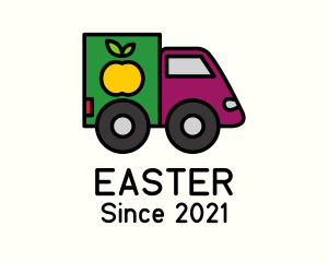 Vehicle - Fruit Delivery Truck logo design