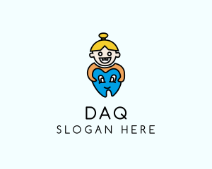 Kids - Pediatric Dental Cartoon logo design