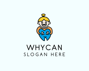 Kid - Pediatric Dental Cartoon logo design