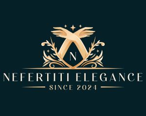 Elegant Hand Massage logo design