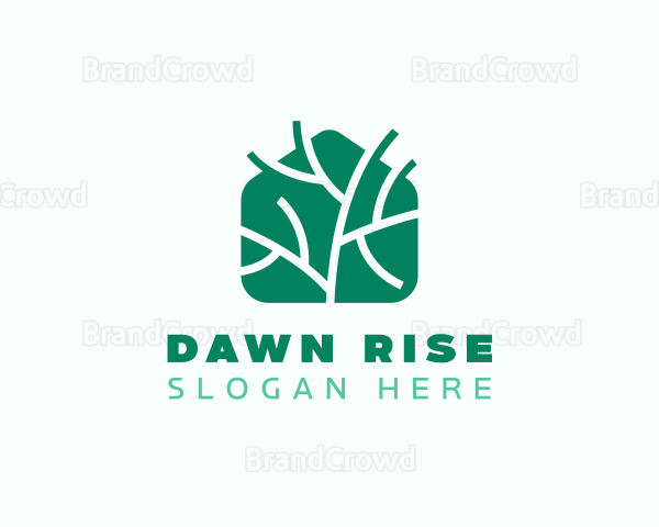 Environmental Tree Planting Logo