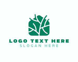 Environmental Tree Planting Logo