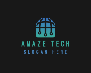 International Tech Globe logo design