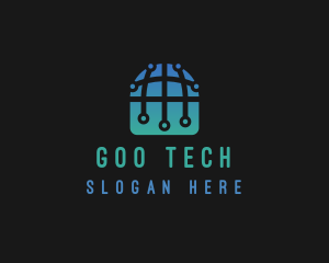 International Tech Globe logo design