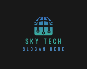 International Tech Globe logo design