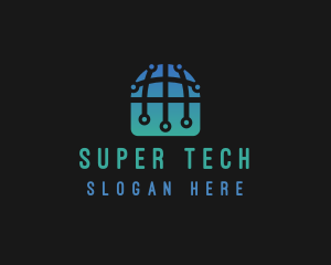 International Tech Globe logo design