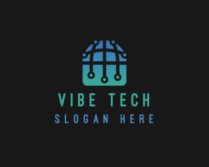 International Tech Globe logo design