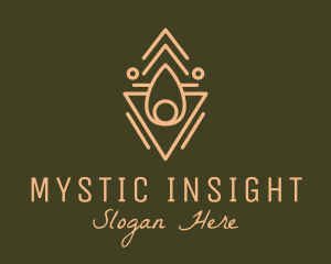 Mystic Essential Oil logo design