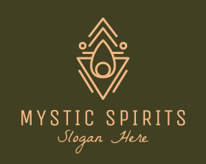 Mystic Essential Oil logo design