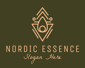 Mystic Essential Oil logo design