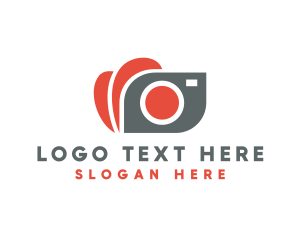 Photobooth - Camera Lens Studio logo design