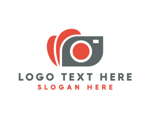 Stroke - Camera Lens Studio logo design