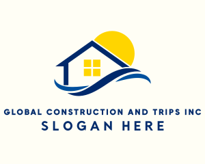 Residential Housing Contractor Logo